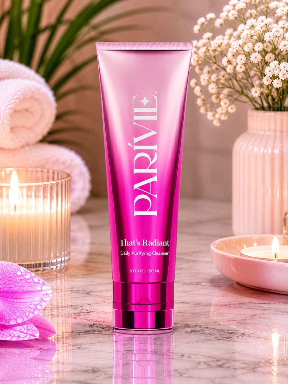 💘 Parívie “That’s Radiant” Daily Purifying Cleanser 5oz by Paris Hilton New
